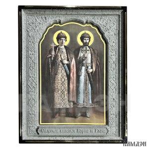 Икона с гравированной рамой арт.3454
