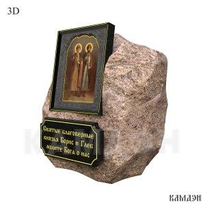 Икона с гравированной рамой арт.3454